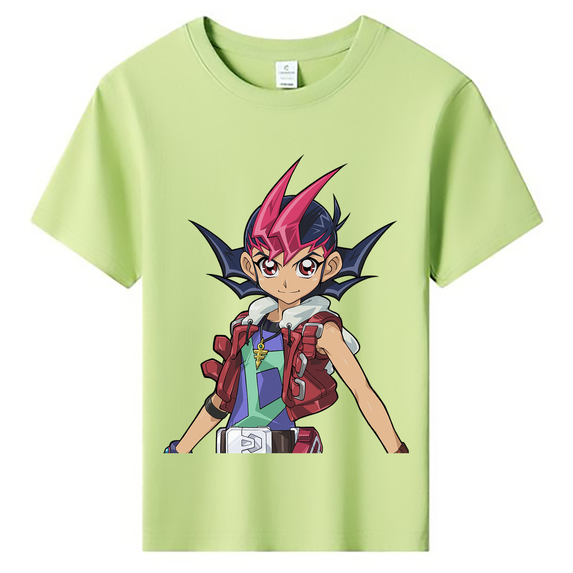 （画像用） 遊☆戯☆王 Yu-Gi-Oh! 綿100％キッズTシャツ（フロントプリント）